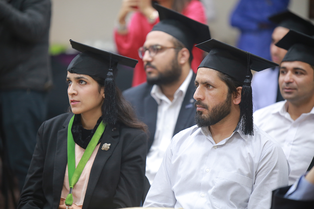 Graduating students of Nielsen's first Academy Program in Pakistan