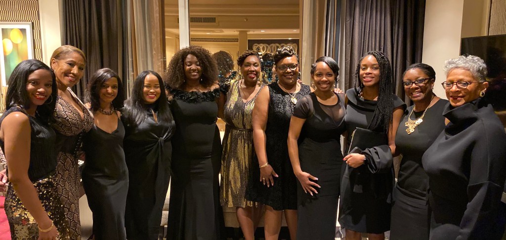 Rekan kerja Nielsen berpartisipasi dalam Black Enterprise's Women of Power Summit