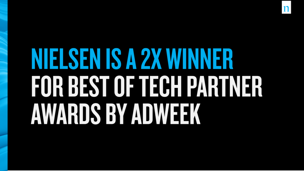 Nielsen is a Double Category Winner in the 2021 Adweek Readers’ Choice Best in Tech Partner Awards